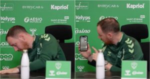 Videochamada-da-filha-interrompe-conferencia-de-Ian-Cathro-e-treinador-nao-hesita-em-atender